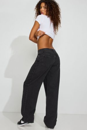 Low Rise Baggy Jeans