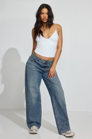 Sleek V-Neck Cami Top