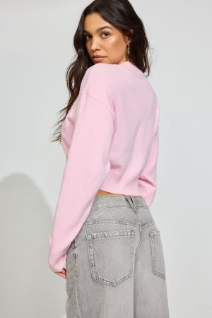 Renee Spongy Cropped Cardigan