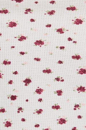 Waffle Picot Cami Top