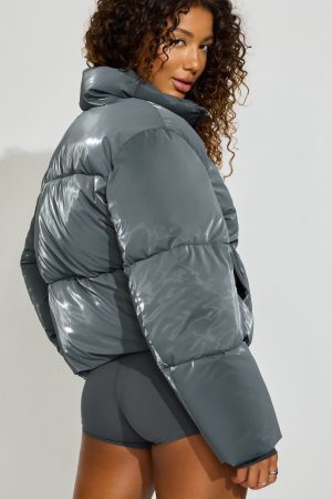 Shiny Puffer Jacket
