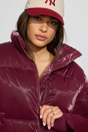 Shiny Puffer Jacket