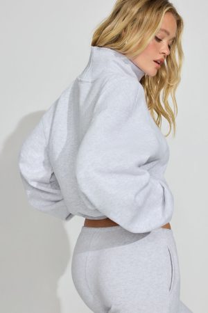 UltraFleece Bubble Mock Neck Sweater